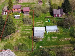 Prodej zahrady, Tanvald, Popelnická, 502 m2