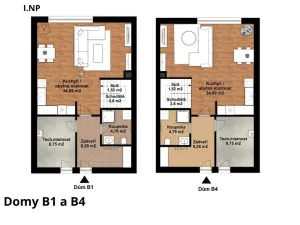 Prodej rodinného domu, Radošovice, 75 m2