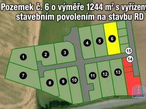 Prodej pozemku pro bydlení, Blatnice, 1244 m2