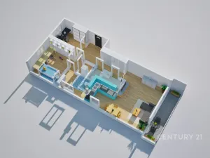 Pronájem bytu 4+kk, Liberec, Ostravská, 70 m2