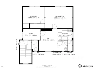 Pronájem bytu 3+1, Praha, Za humny, 66 m2