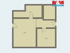 Prodej rodinného domu, Kladruby, 100 m2