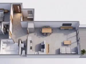 Prodej bytu 3+kk, Praha - Hostivař, Bratislavská, 72 m2