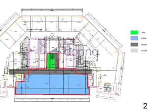 Pronájem kanceláře, Praha, Na strži, 172 m2