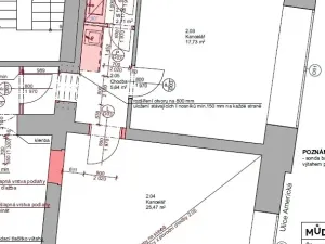 Pronájem kanceláře, Plzeň, Škroupova, 51 m2