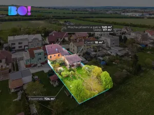 Prodej rodinného domu, Přerov, Hlavní, 149 m2