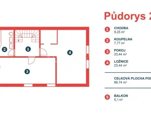 Pronájem rodinného domu, Veltrusy, Lomená, 139 m2