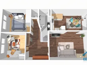 Pronájem bytu 3+1, Praha, Plamínkové, 67 m2