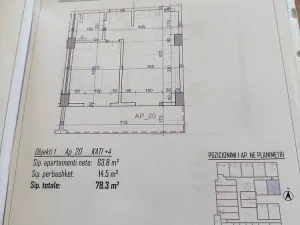 Prodej bytu 1+kk, Rruga Viena, Golem, Albánie, 37 m2
