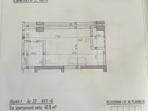 Prodej bytu 1+kk, Rruga Viena, Golem, Albánie, 37 m2