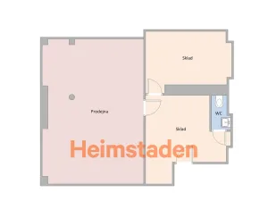 Pronájem obchodního prostoru, Havířov - Město, Na Nábřeží, 76 m2