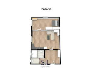 Prodej bytu 2+kk, Nový Bor, Lesná, 49 m2