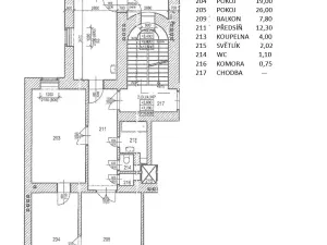 Prodej bytu 4+1, Brno, Jugoslávská, 120 m2