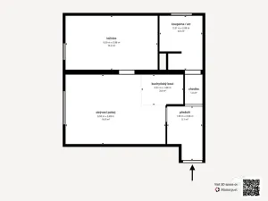 Prodej bytu 2+kk, Tymákov, 52 m2
