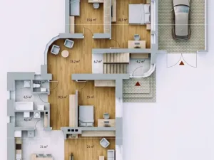 Prodej rodinného domu, Jihlava, Lípová, 320 m2