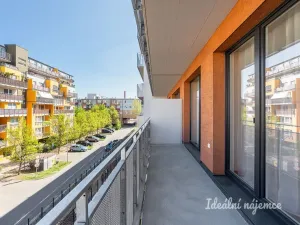 Pronájem bytu 2+kk, Praha - Vysočany, Gerstelova, 52 m2