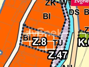 Prodej pozemku pro bydlení, Zlín, Paseky, 1833 m2