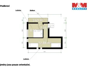 Prodej chaty, Letiny, 59 m2