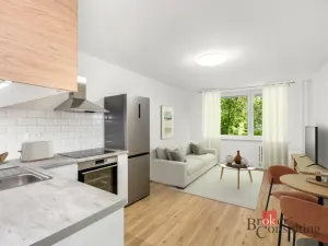 Pronájem bytu 2+kk, Praha - Hodkovičky, Pod lysinami, 41 m2