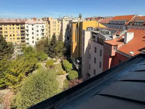 Pronájem bytu 2+kk, Praha - Vinohrady, Záhřebská, 19 m2
