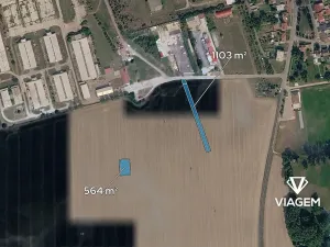 Prodej podílu pole, Hroznová Lhota, 555 m2