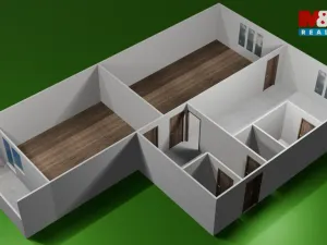 Prodej bytu 2+1, Podbořany, Sídliště Míru, 66 m2