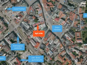 Pronájem bytu 2+kk, Olomouc, Dolní náměstí, 60 m2