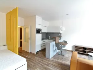 Pronájem bytu 1+kk, Praha - Vysočany, Za Krejcárkem, 36 m2