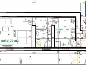 Pronájem bytu 1+1, Chrastava, Žitavská, 44 m2