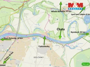Prodej chaty, Čelákovice - Sedlčánky, Za Labem, 48 m2