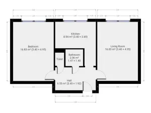 Pronájem bytu 2+1, Praha, Nad úžlabinou, 54 m2
