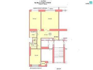 Pronájem bytu 3+kk, Praha - Nusle, Na bitevní pláni, 83 m2