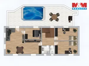 Prodej rodinného domu, Žleby, V Chalupách, 136 m2