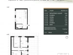 Prodej bytu 4+kk, Brno - Horní Heršpice, Pražákova, 114 m2