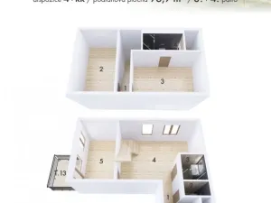 Prodej bytu 4+kk, Brno - Horní Heršpice, Pražákova, 97 m2