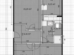 Prodej bytu 3+1, Most, Růžová, 56 m2