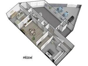 Pronájem rodinného domu, Čebín, 201 m2