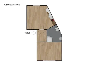 Pronájem bytu 2+kk, Brno - Ivanovice, Hřebíčková, 33 m2
