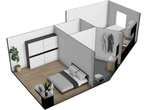 Pronájem bytu 2+kk, Brno - Ivanovice, Hřebíčková, 33 m2
