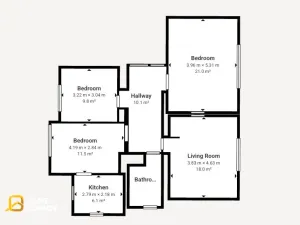 Prodej bytu 4+1, Uherské Hradiště, V Teničkách, 94 m2