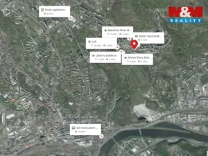 Pronájem bytu 1+1, Ústí nad Labem - Severní Terasa, Kmochova, 33 m2