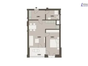 Pronájem bytu 2+kk, Praha - Třebonice, Do zahrádek II, 59 m2