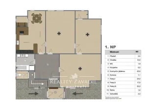 Prodej rodinného domu, Chlumec nad Cidlinou, Máchova, 216 m2