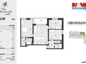 Prodej bytu 4+kk, Brandýs nad Labem-Stará Boleslav, Dřevčická, 109 m2