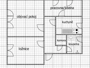Prodej bytu 3+1, Rostoklaty, 52 m2