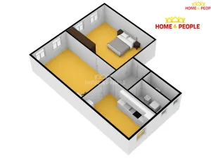 Prodej bytu 2+1, Havlíčkův Brod, Bezručova, 80 m2