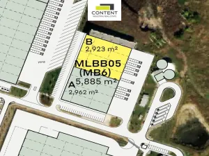 Pronájem skladu, Mladá Boleslav - Bezděčín, 2923 m2