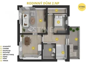 Prodej rodinného domu, Jihlava, Osvobození, 219 m2