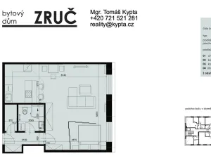 Pronájem bytu 1+kk, Plzeň - Severní Předměstí, Bolevecká, 55 m2