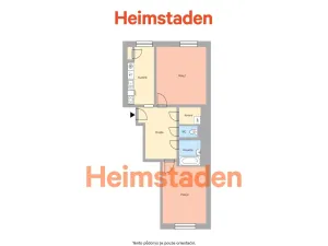 Pronájem bytu 2+1, Havířov - Město, Československé armády, 56 m2